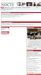 Mobile Screenshot of ndcte.org